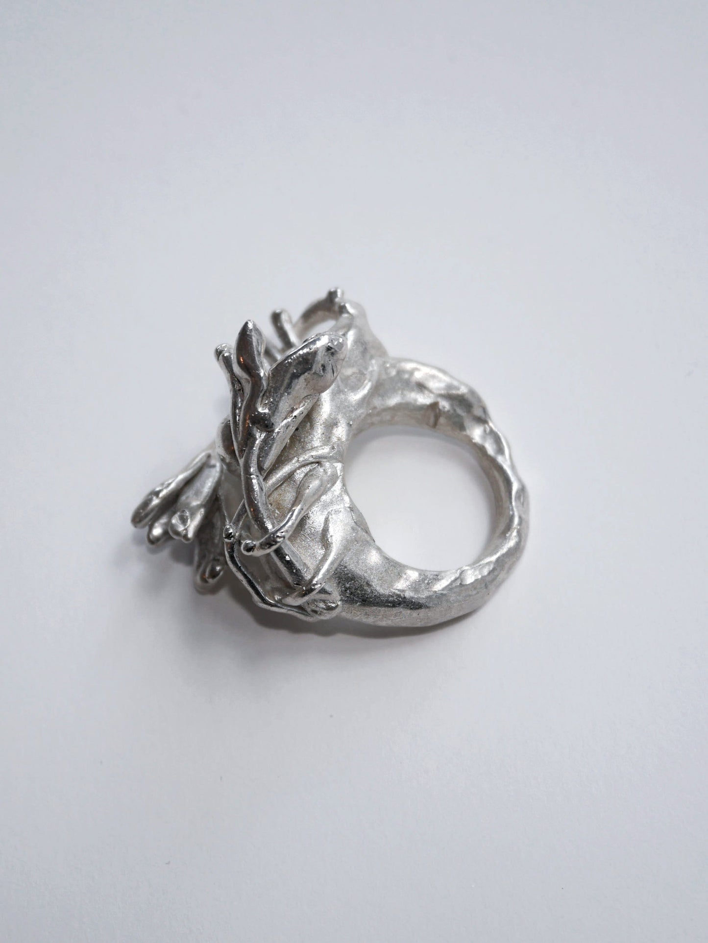 Crossed Lillies Ring-Élise Deubel-APOC STORE