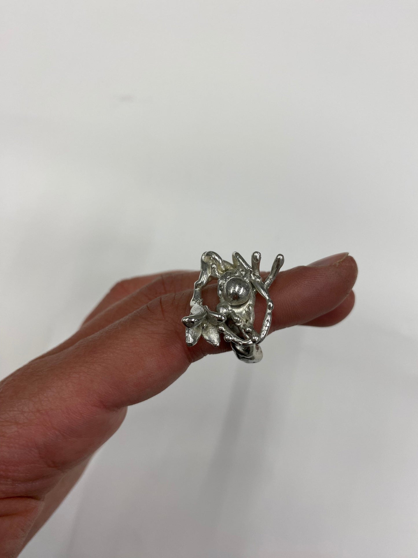 Crossed Lillies Ring-Élise Deubel-APOC STORE