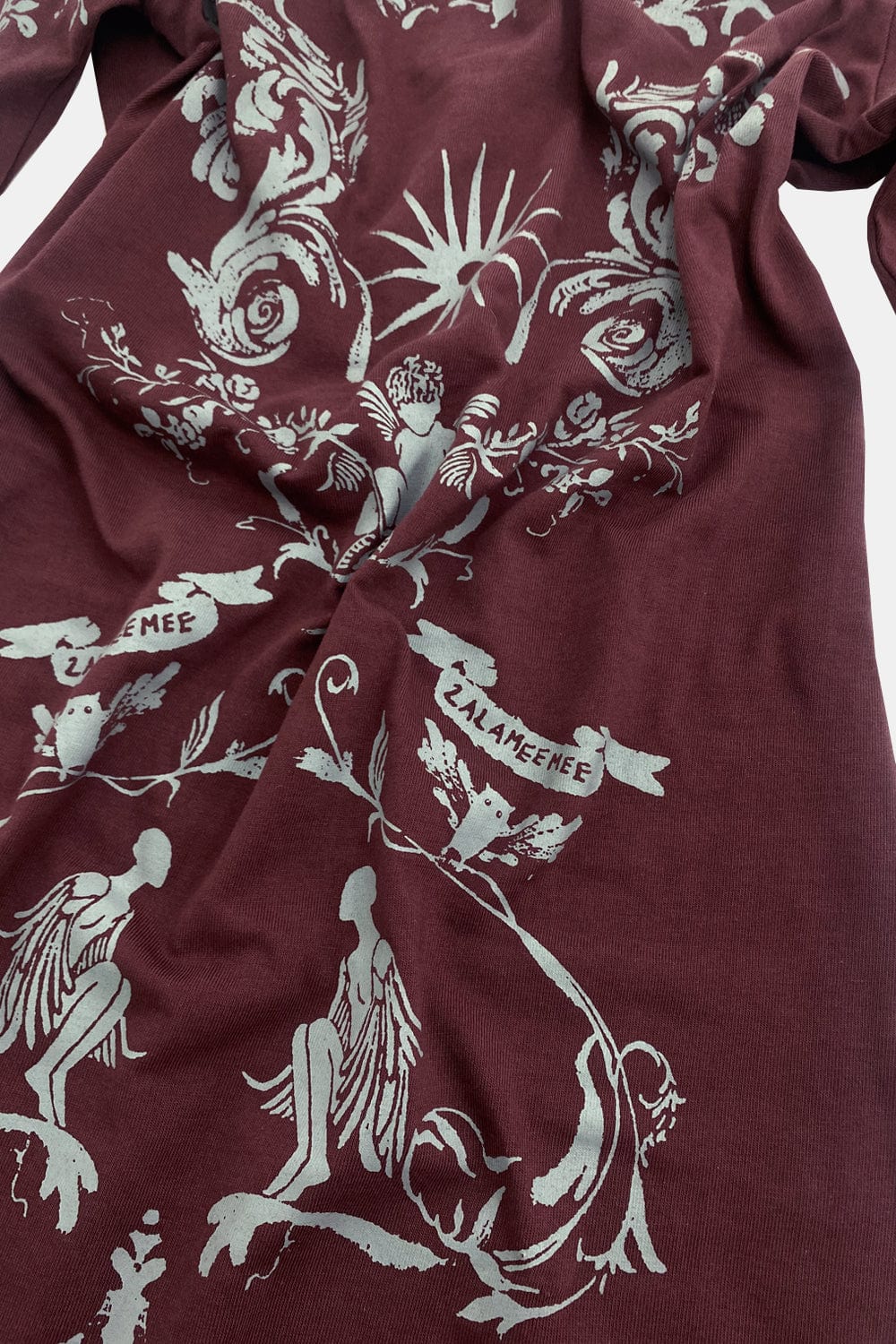 ORBIT DRESS BURGUNDY-Lalameemee-APOC STORE