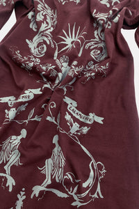 ORBIT DRESS BURGUNDY-Lalameemee-APOC STORE