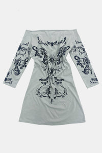 ORBIT DRESS LIGHT GREY-Lalameemee-APOC STORE