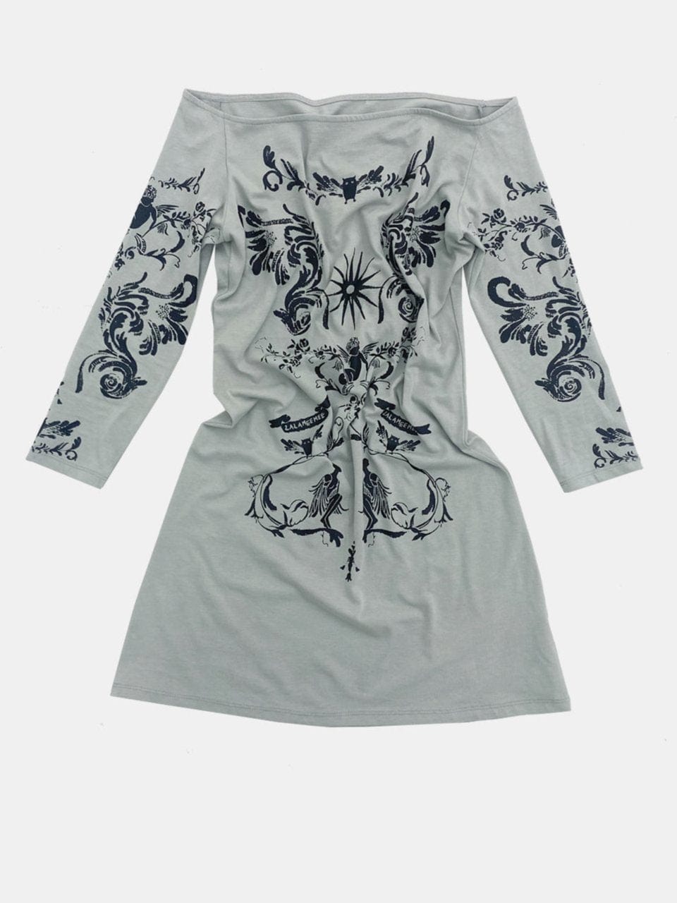ORBIT DRESS LIGHT GREY-Lalameemee-APOC STORE