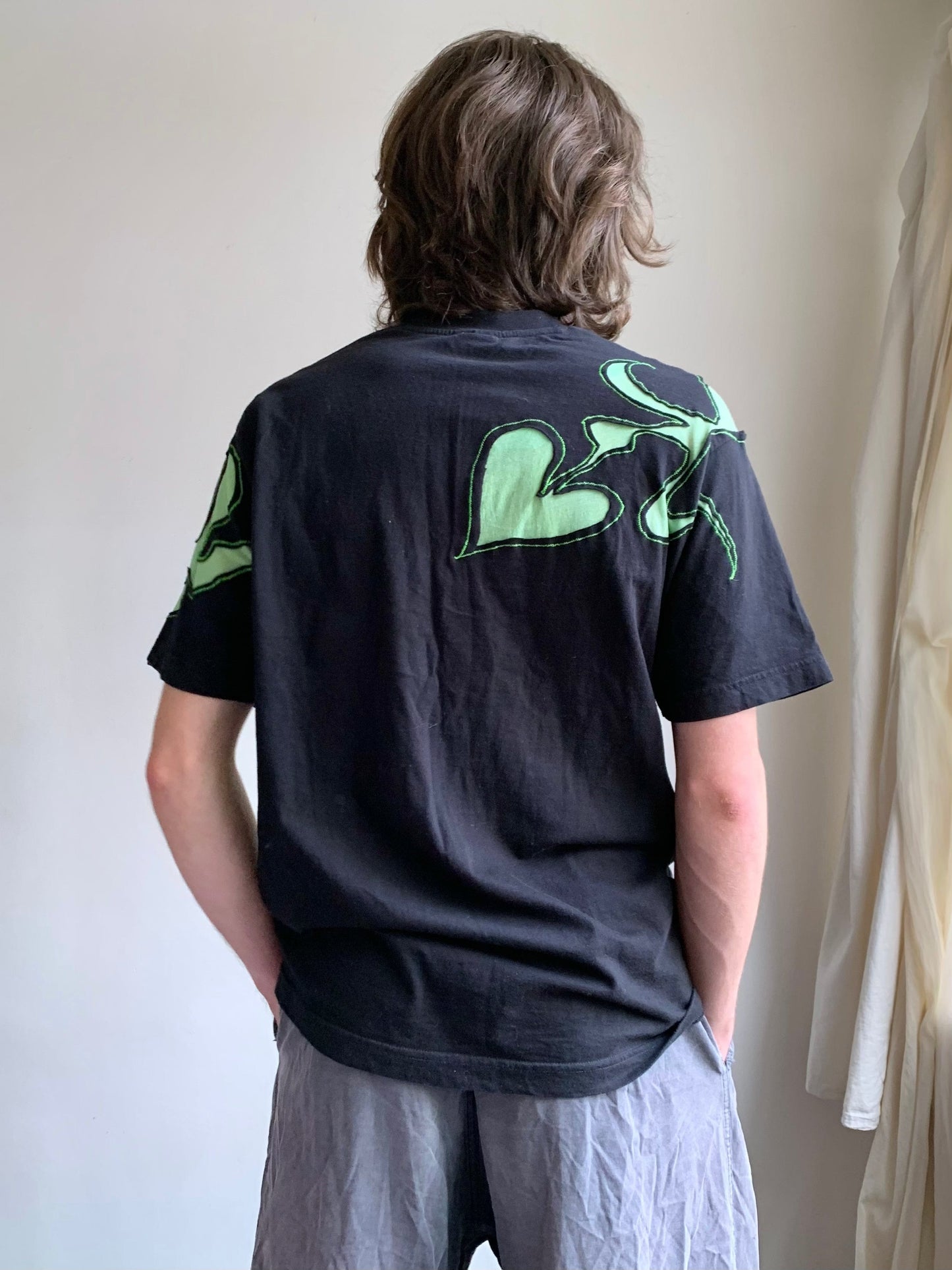 EROS TOP BLACK GREEN-ATH-APOC STORE