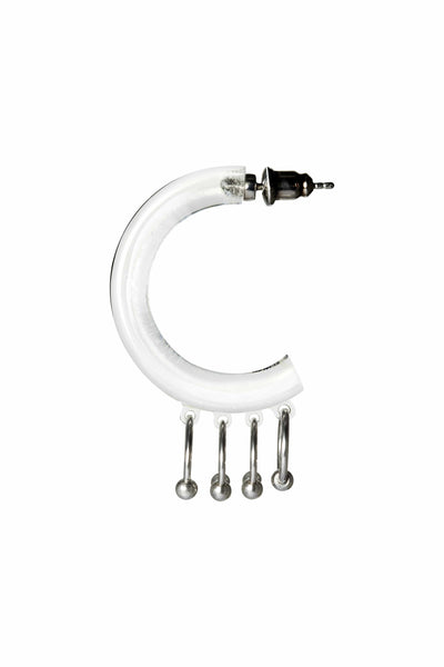 Pvc Punk Piercing Earrings-anGostura-APOC STORE