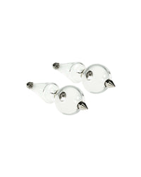 Glass Punk Piercing Earrings-anGostura-APOC STORE