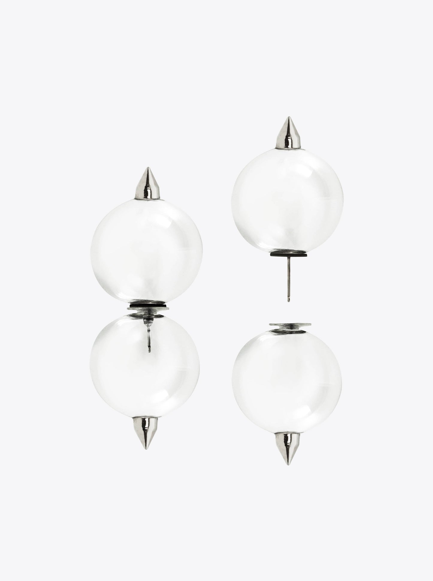 Glass Punk Piercing Ii Earring-anGostura-APOC STORE