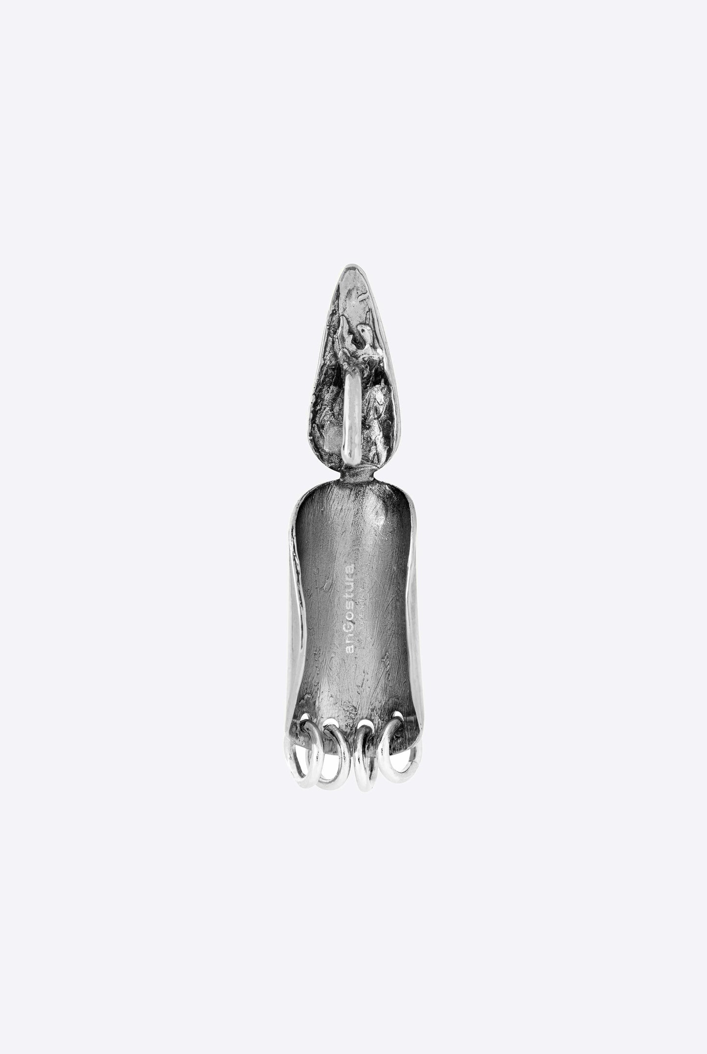 Silver Punk Finger Ring anGostura x Christian Cowan-anGostura-APOC STORE