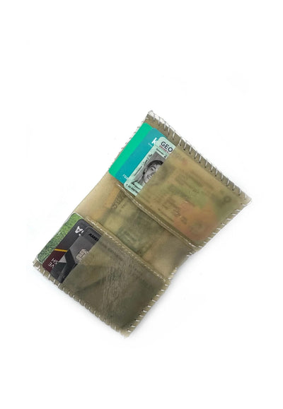 Whipstitch wallet milk