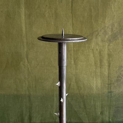 FLOORSTANDING CANDLESTICK WITH THORNS-Louie Isaaman-Jones-APOC STORE