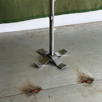 TABLETOP CANDLESTICK WITH THORNS (‘X’ BASE)-Louie Isaaman-Jones-APOC STORE