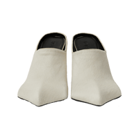 Drago Mules White Unshaved-BHIVE-APOC STORE