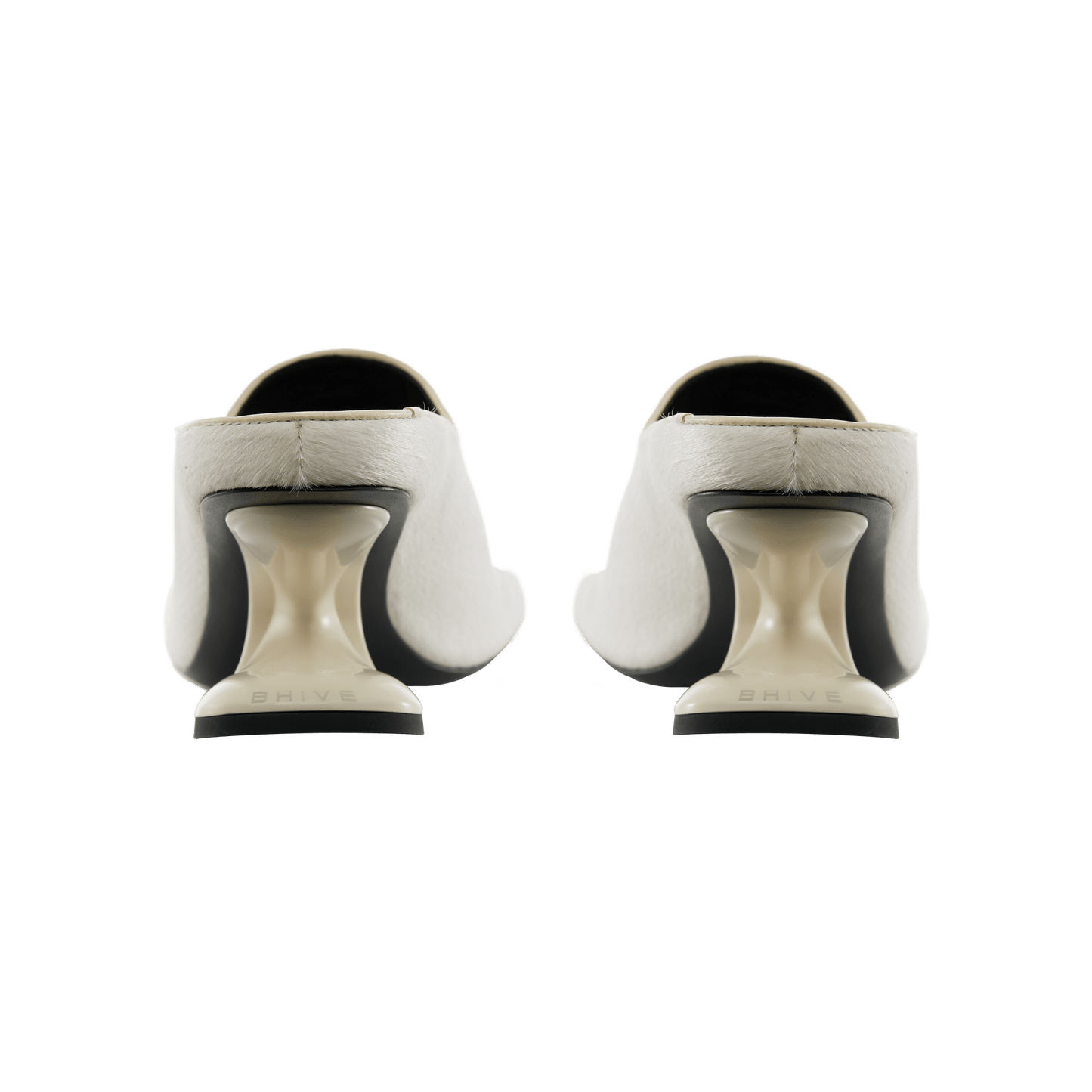 Drago Mules White Unshaved-BHIVE-APOC STORE