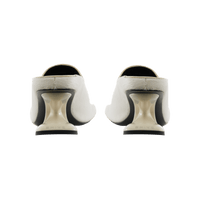 Drago Mules White Unshaved-BHIVE-APOC STORE