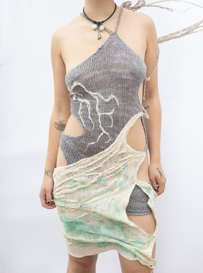 1 of 1 Drape Dress-GRACE GUI-APOC STORE