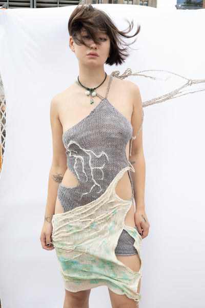 1 of 1 Drape Dress-GRACE GUI-APOC STORE