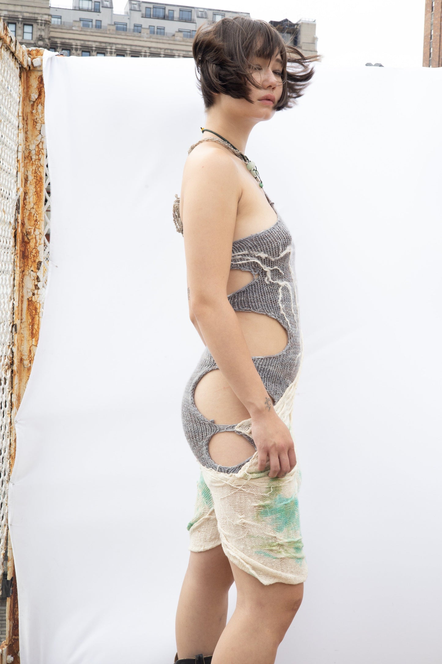 1 of 1 Drape Dress-GRACE GUI-APOC STORE