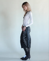 cutout long sleeve top-mew swim-APOC STORE
