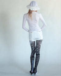 cutout long sleeve top-mew swim-APOC STORE