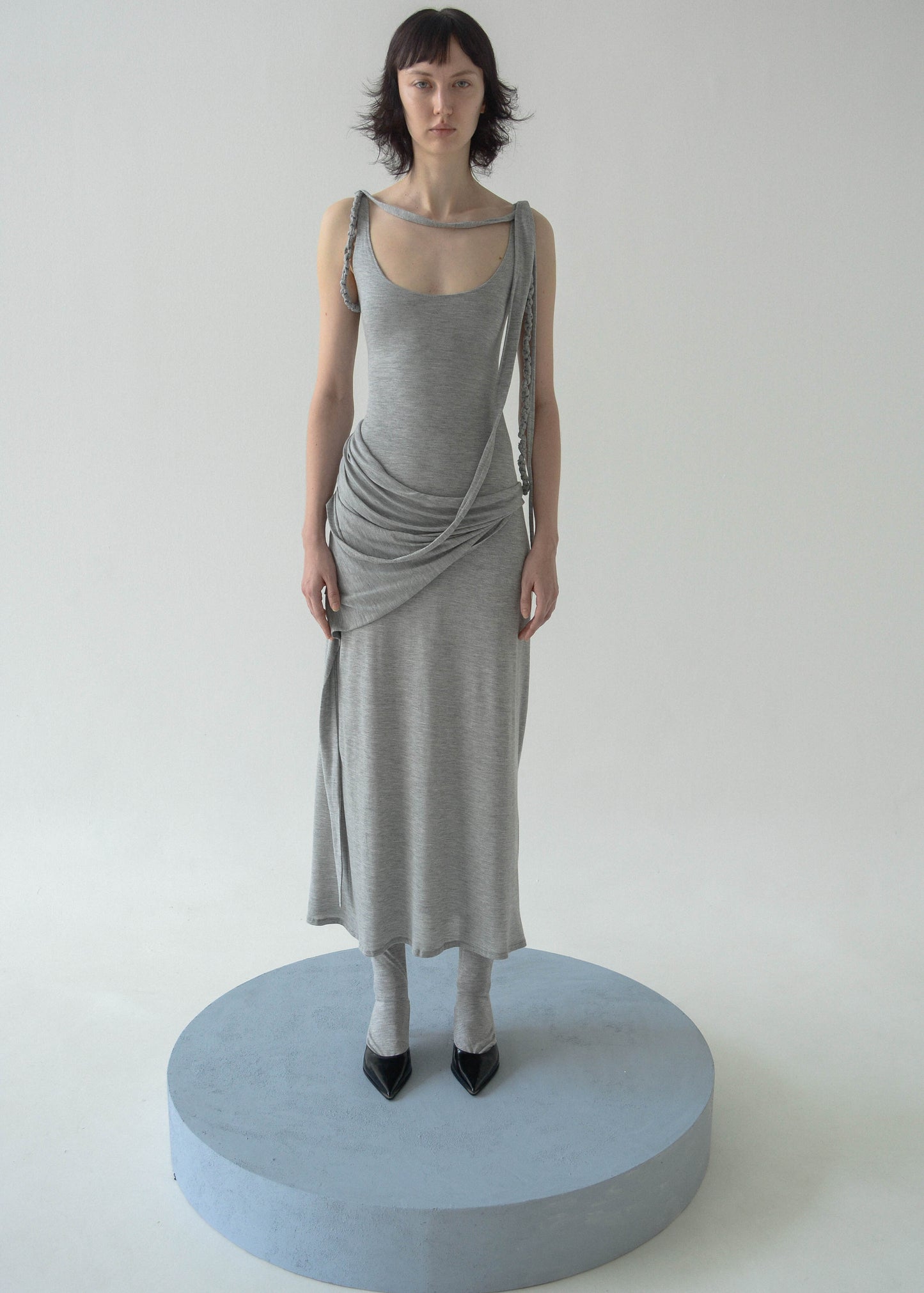 PIERO DRAPED DRESS-Caro Chia-APOC STORE