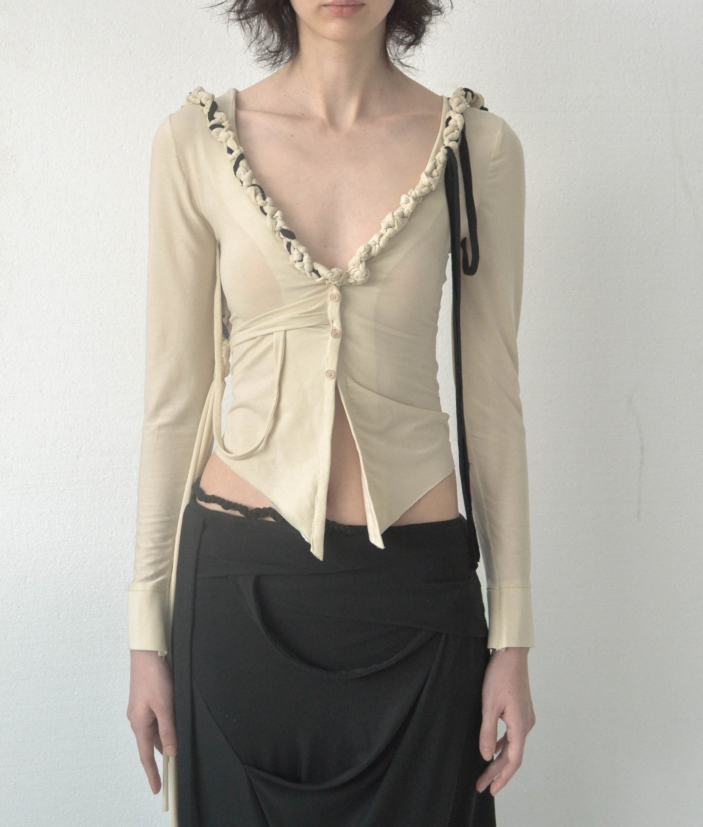 PISCES DRAPED TOP-Caro Chia-APOC STORE
