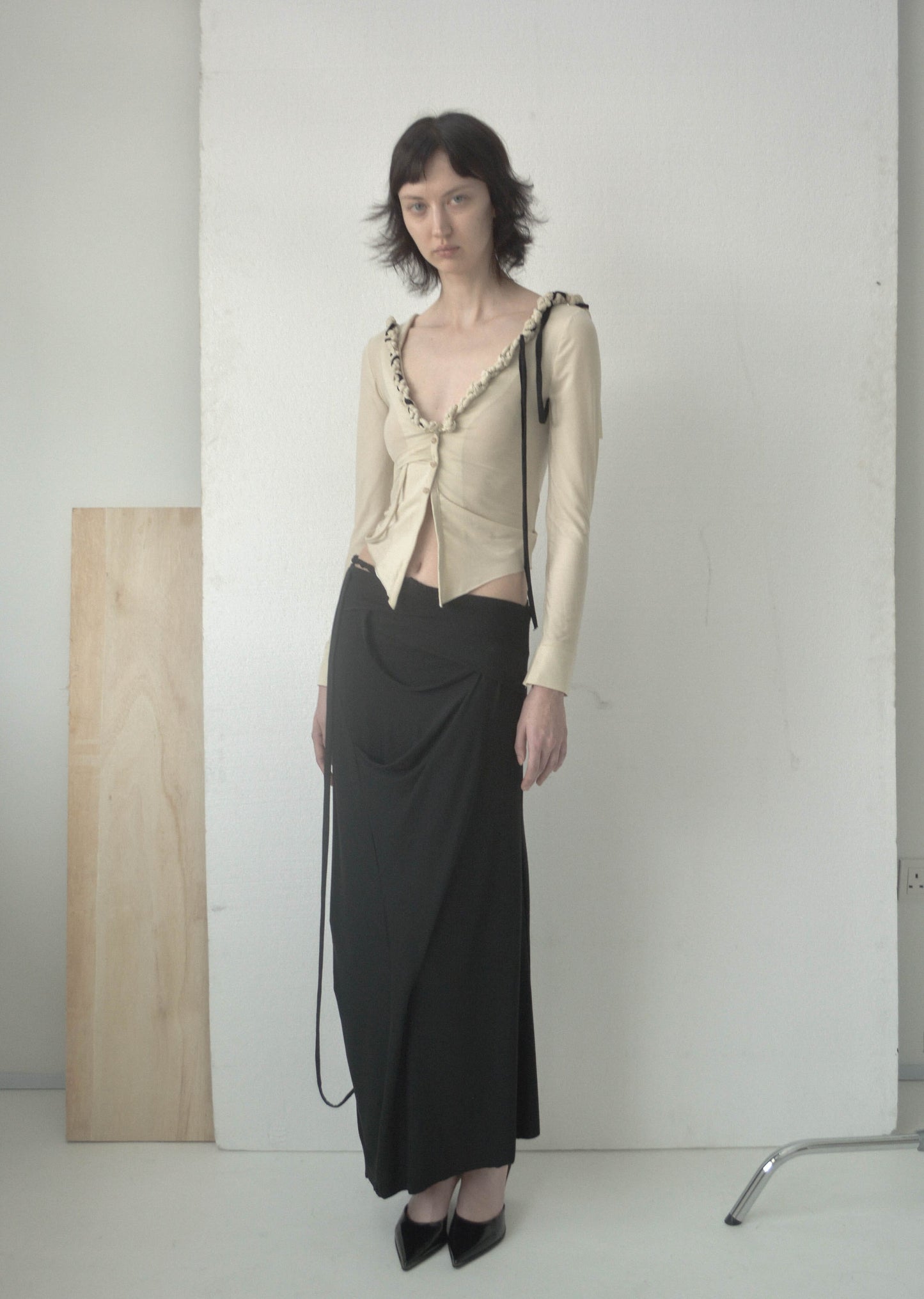PISCES DRAPED TOP-Caro Chia-APOC STORE