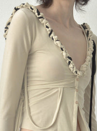 PISCES DRAPED TOP-Caro Chia-APOC STORE