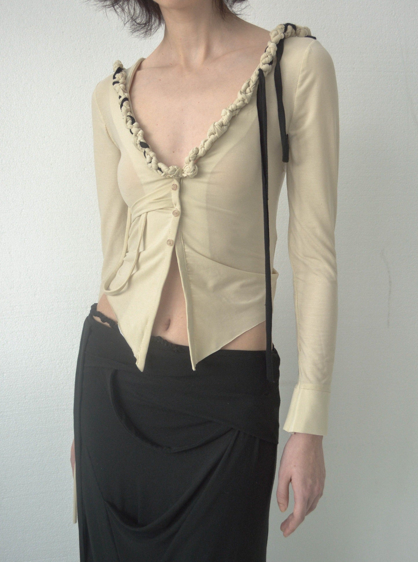 PISCES DRAPED TOP-Caro Chia-APOC STORE