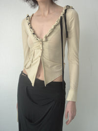 PISCES DRAPED TOP-Caro Chia-APOC STORE