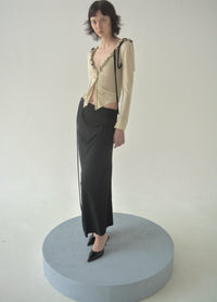 LANS DRAPED SKIRT-Caro Chia-APOC STORE
