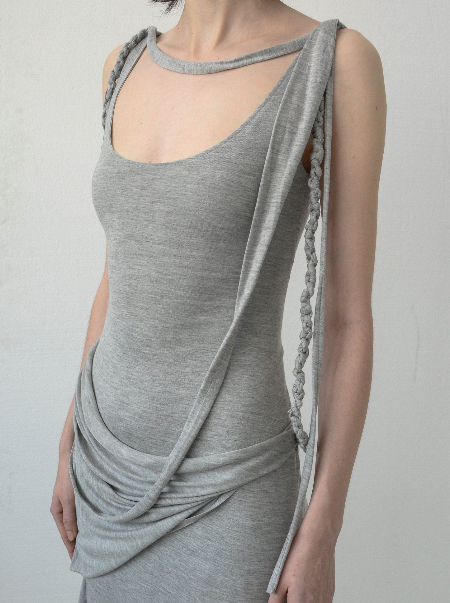 PIERO DRAPED DRESS-Caro Chia-APOC STORE