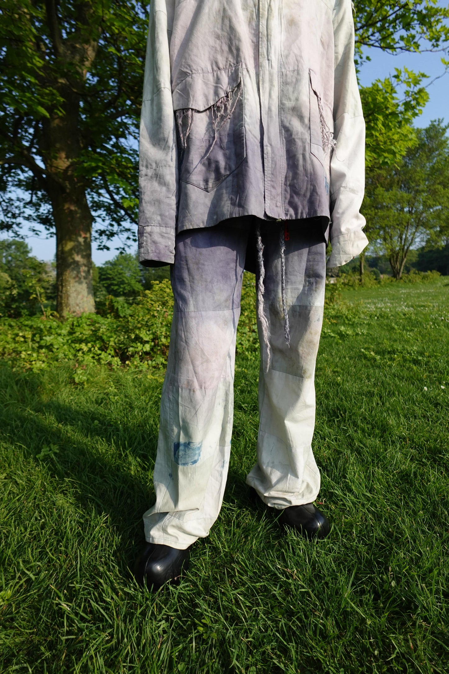 shaggy ink trouser-EIRINN HAYHOW-APOC STORE