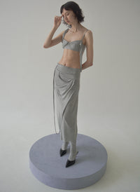 PIERO DRAPED BRA-Caro Chia-APOC STORE