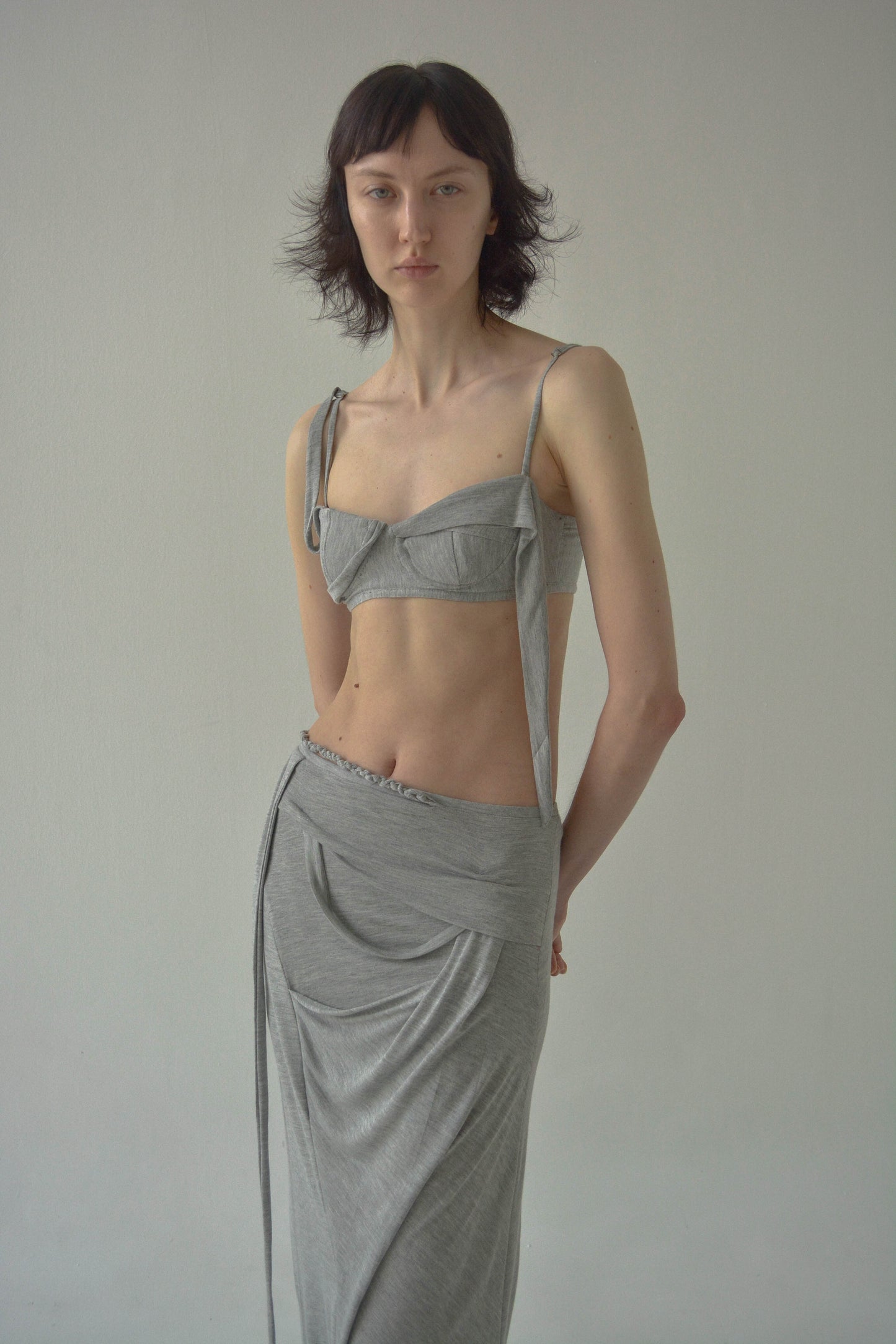 PIERO DRAPED BRA-Caro Chia-APOC STORE