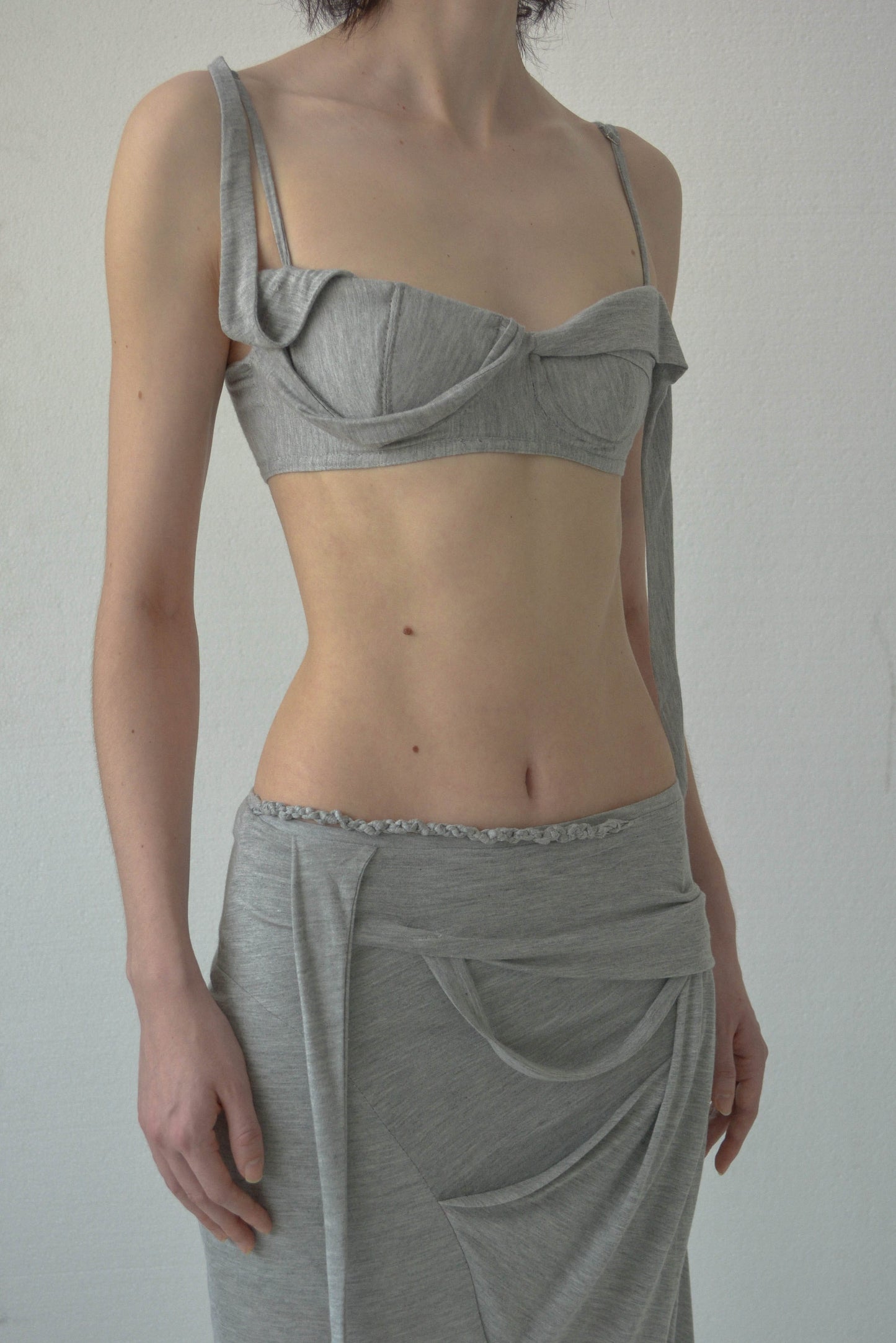 PIERO DRAPED BRA-Caro Chia-APOC STORE