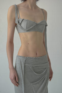 PIERO DRAPED BRA-Caro Chia-APOC STORE