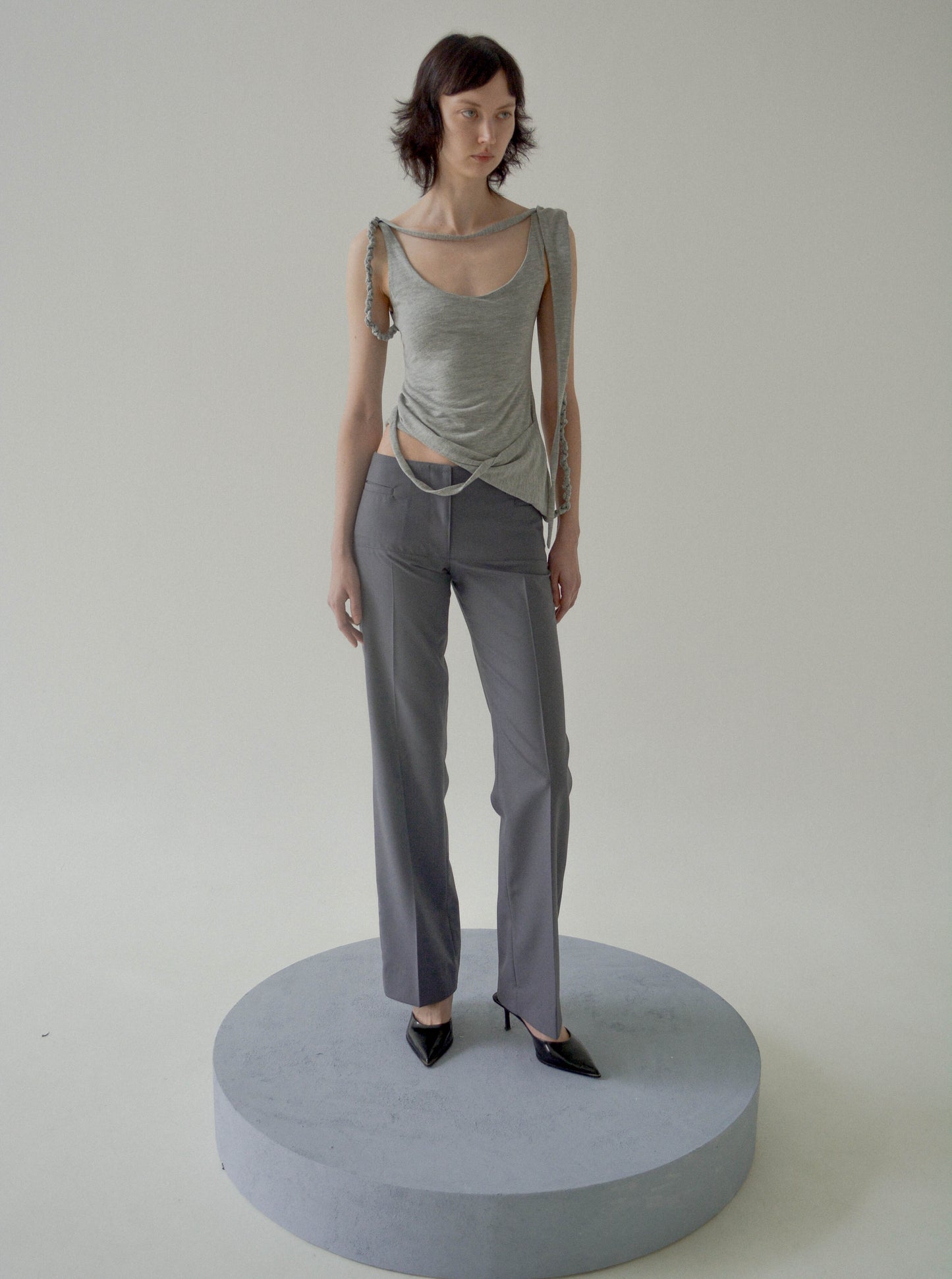 PIERO DRAPED TOP-Caro Chia-APOC STORE
