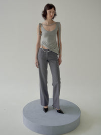 PIERO DRAPED TOP-Caro Chia-APOC STORE