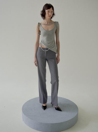 PIERO DRAPED TOP-Caro Chia-APOC STORE