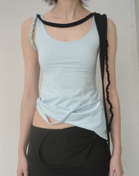 VALDER DRAPED TOP-Caro Chia-APOC STORE