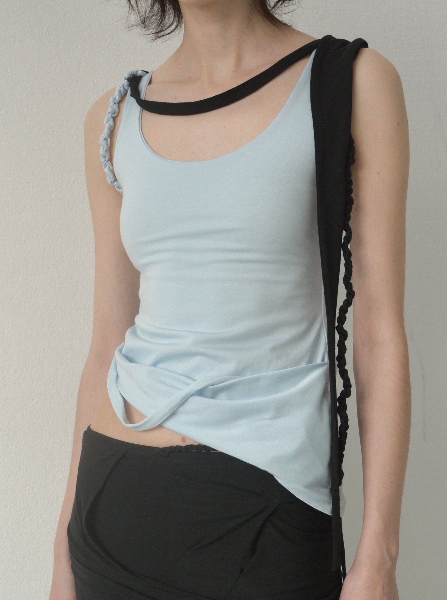 VALDER DRAPED TOP-Caro Chia-APOC STORE