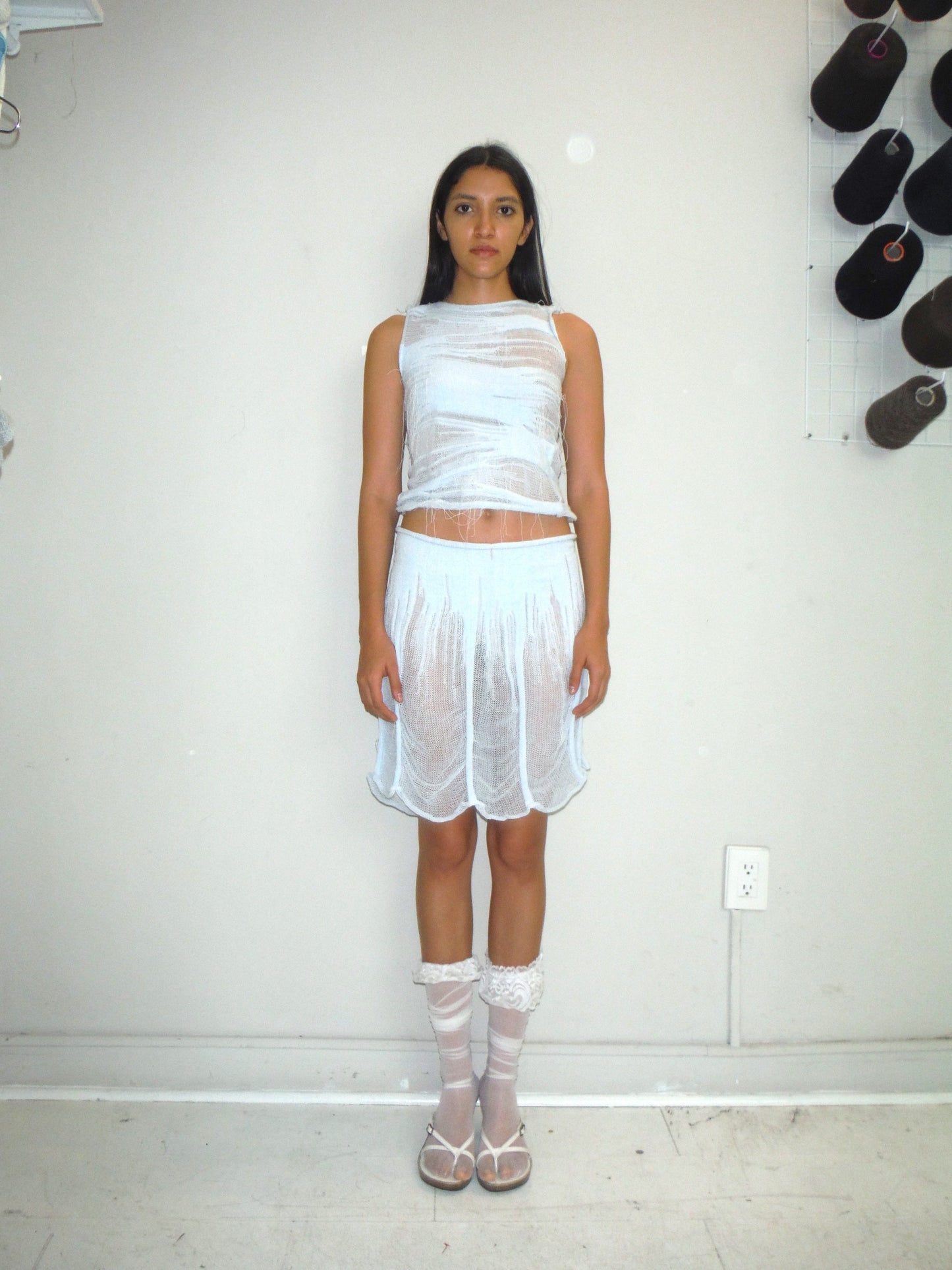 Organic Vest Blue-Krystal Paniagua-APOC STORE