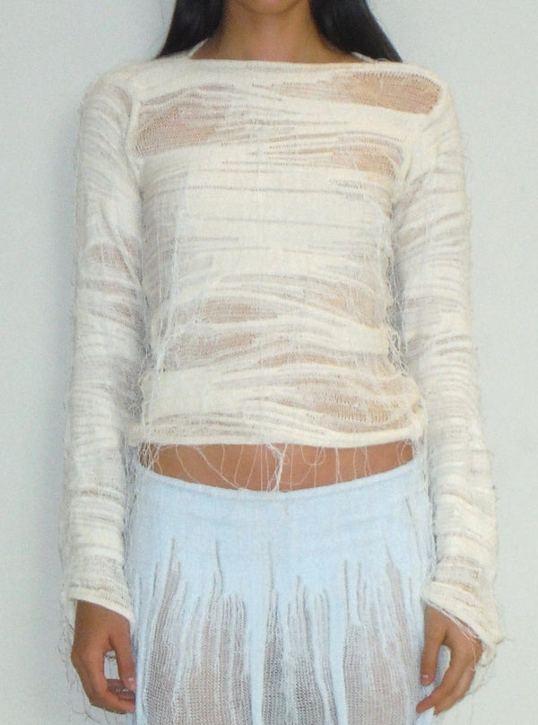 LONGSLEEVE ORGANIC TOP-Krystal Paniagua-APOC STORE