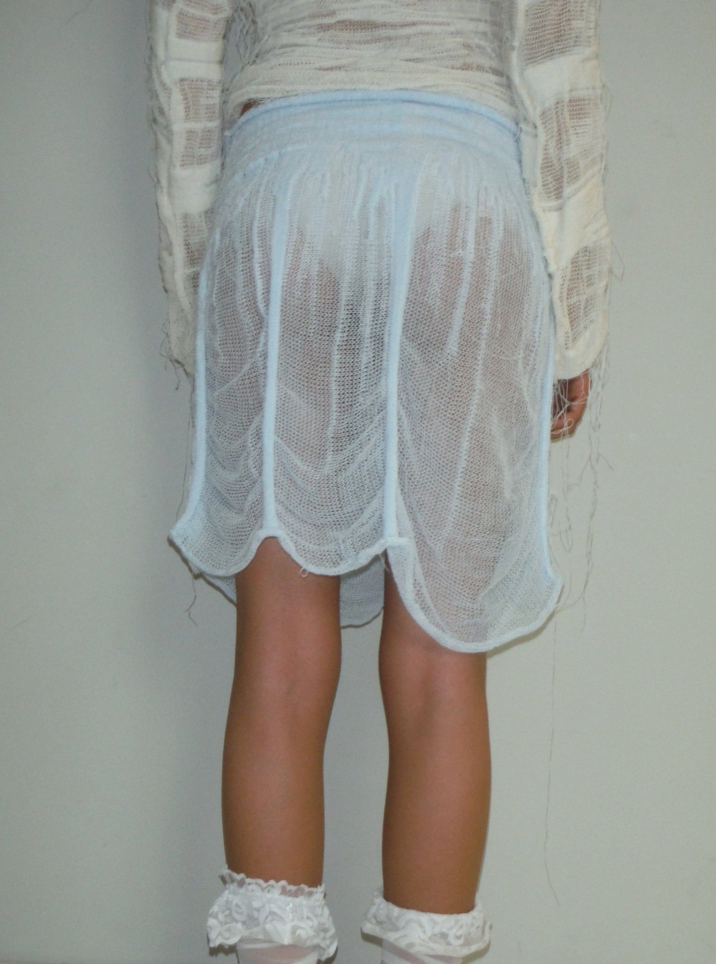 Organic Tube Top Blue-Krystal Paniagua-APOC STORE