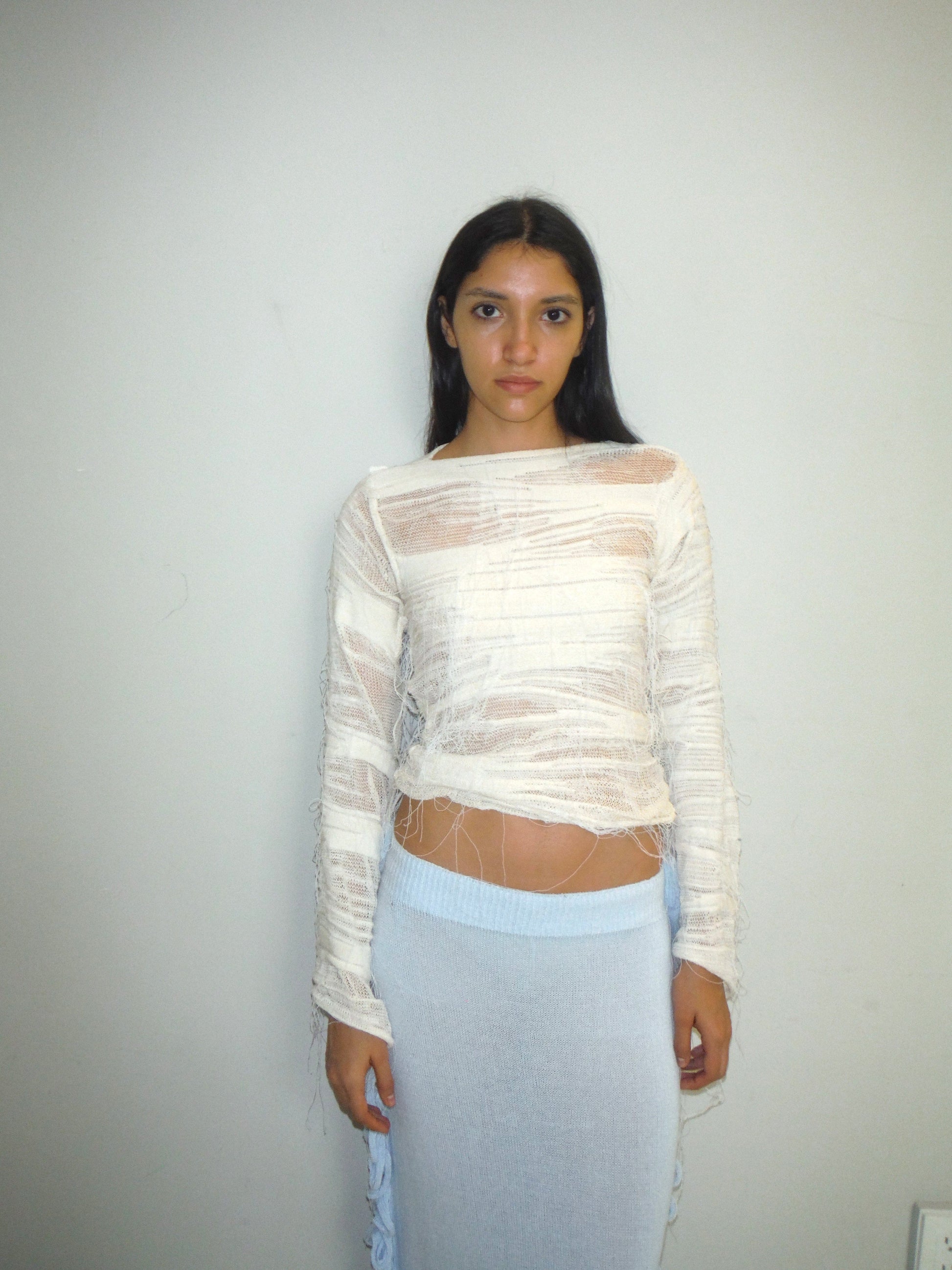 LONGSLEEVE ORGANIC TOP-Krystal Paniagua-APOC STORE