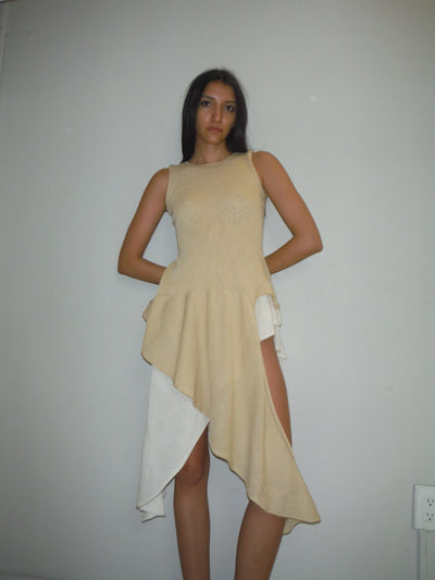 Side Hold Top Beige Sand-Krystal Paniagua-APOC STORE