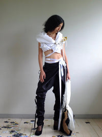 Golden mask top-Polyhedron-APOC STORE