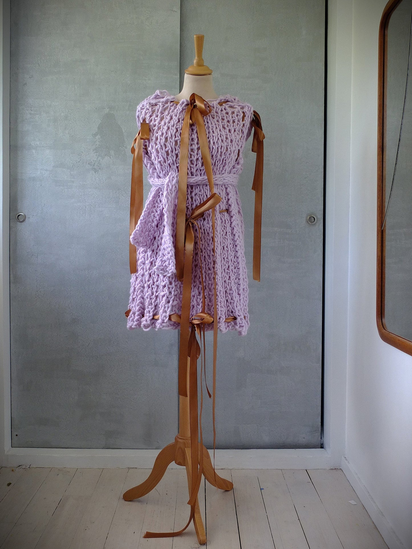 Meg Knit Dress-Polyhedron-APOC STORE