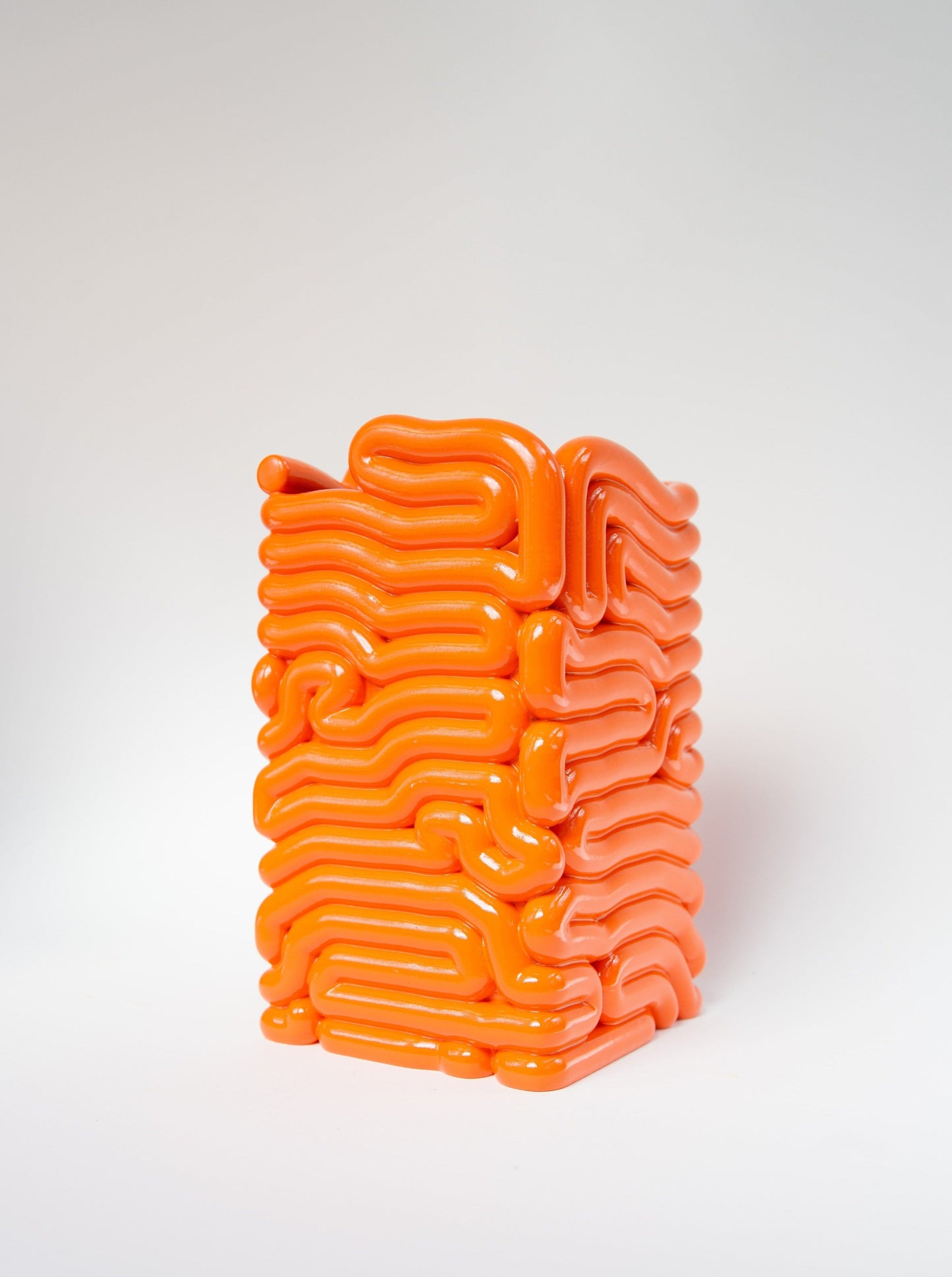 Noodle Vase Orange-Gast Studio-APOC STORE