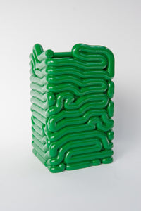 Noodle Vase Green-Gast Studio-APOC STORE