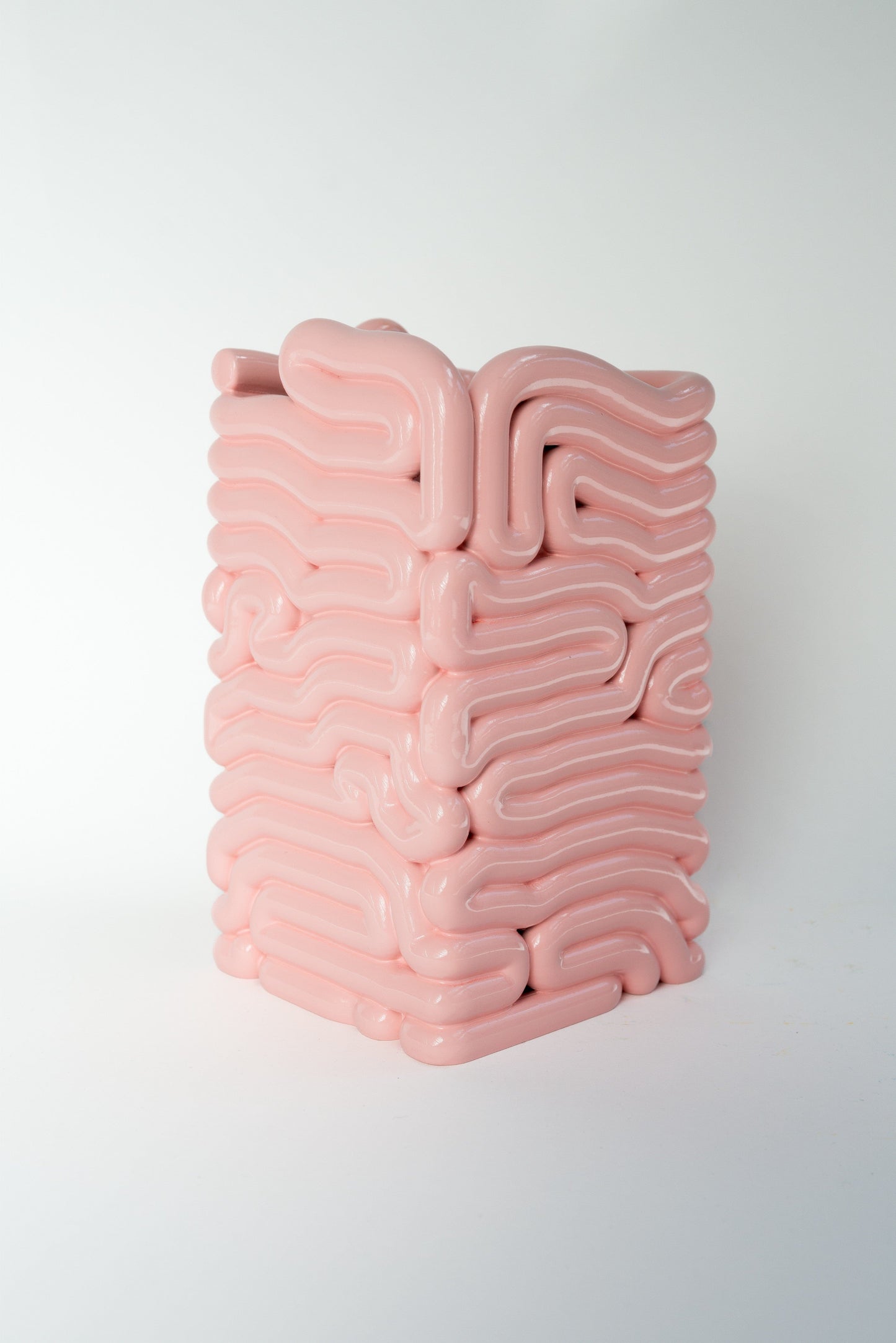 Noodle Vase Pink-Gast Studio-APOC STORE